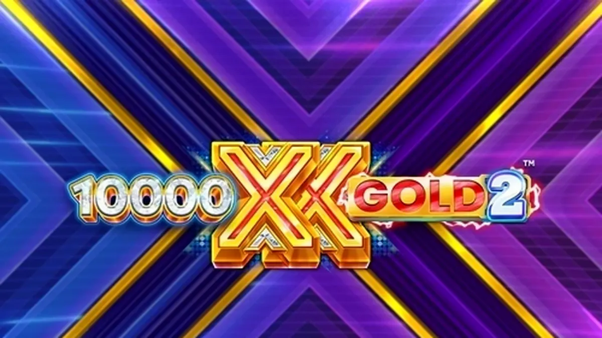 Interface do jogo 10,000 X Gold 2 em um dispositivo móvel