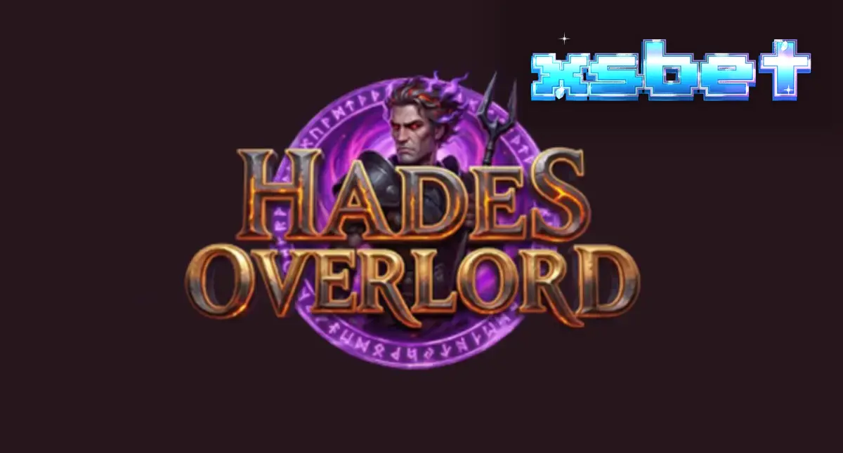 Captura de tela do jogo Hades Overlord, mostrando o deus Hades e símbolos do submundo grego.